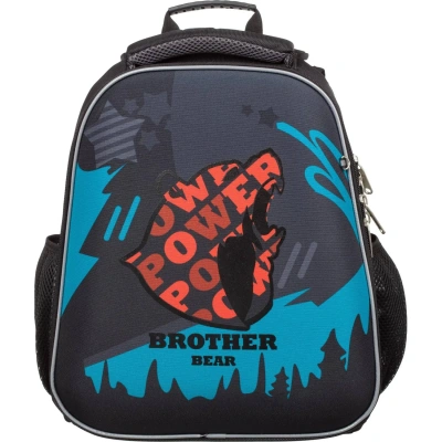 Ранец Basic Brother bear, 2 отд., эргоном. спинка