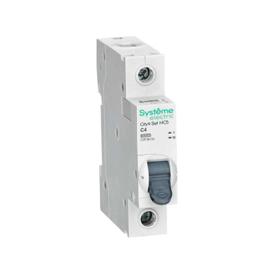 Автоматический выключатель Systeme Electric City9 Set C 4A 1P 6kA