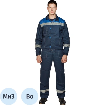 Костюм лет муж (куртка, пк) л20 син/вас 112-116/170-176 (Арсенал-СП)