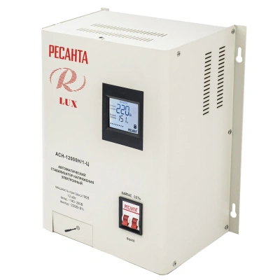 Стабилизатор напряжения Ресанта АСН 12000 Н/1-Ц Lux