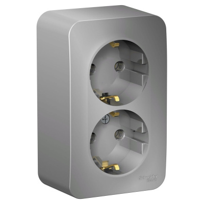 2-ая наружная розетка Systeme Electric