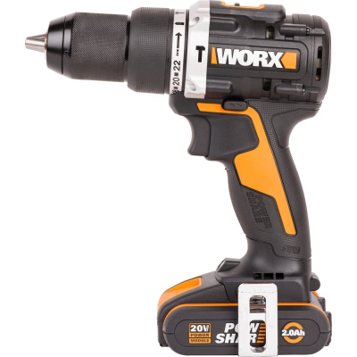 WORX WX352 универсальная ударная дрель с функцией шуруповерта с 22-мя ступенями регулировки крутящего момента
