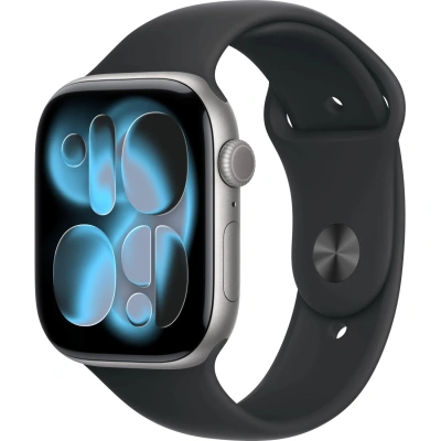 Смарт-часы Apple Watch Series 11 GPS 46mm M/L (Космический серый)[MEV44X/A