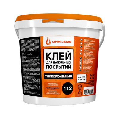 Клей для напольных покрытий UNIKLEBE 112 универсальный, 7 кг