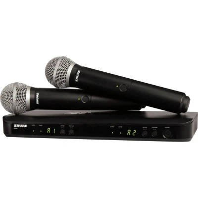 Радиосистема Shure BLX288E/SM58-M17, 2-х канальная, с ручными передатчиками