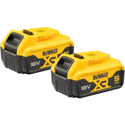 Набор аккумуляторов DEWALT 18 В, 2x5 Ач