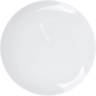 Тарелка Tvist Ivory без бортов 204мм фарфор, белый, фк4005