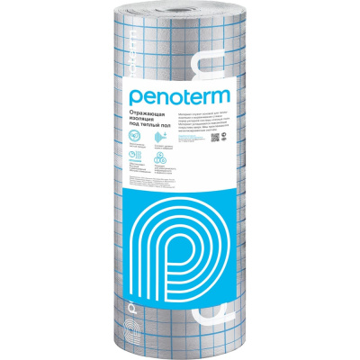 Отражающая изоляция для системы "Теплый пол" Penoterm 5,0x1200x25 17.010 ГП.17.010
