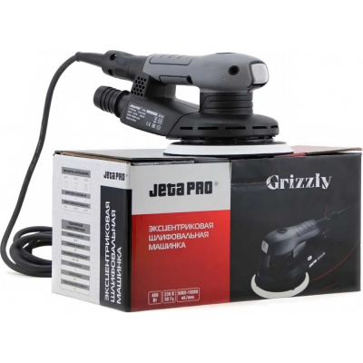 JETA PRO J2155 GRIZZLY- Шлифовальная электрическая машинка с бесщеточным электродвигателем и вращательно-орбитальным