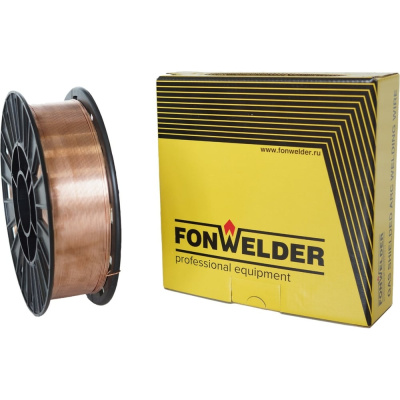 Проволока сварочная ER 70S-6 0.8 мм, 5 кг Fonwelder