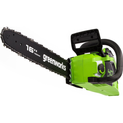 Аккумуляторная бесщеточная цепная пила GreenWorks