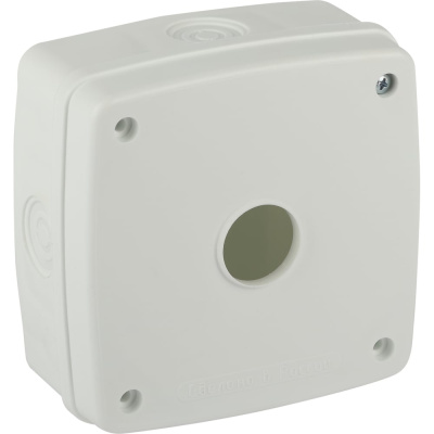 Коробка монтажная ЭРА KORMV14014066W56 для камер видеонаблюдения белая 140x140x66мм IP56