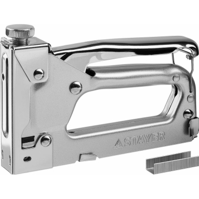 Стальной cтеплер STAYER Pro-53 тип 53