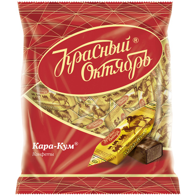 Конфеты шоколадные КРАСНЫЙ ОКТЯБРЬ "Кара-Кум", 250 г, пакет, КО04272