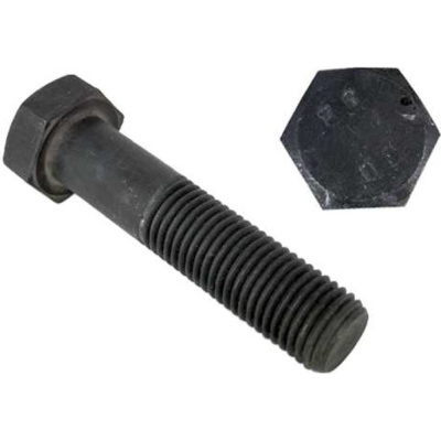 Болт ЦКИ DIN931 М10x180 10.9 оксидированный, SW 17, 5 шт.