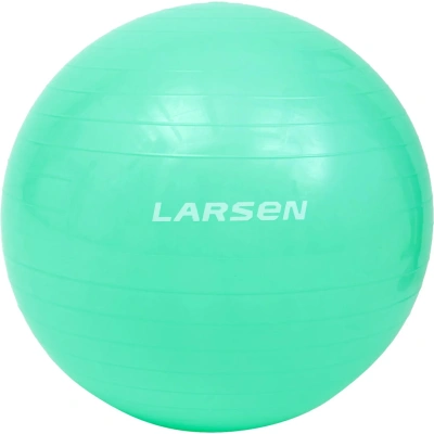 Мяч гимнастический с насосом Larsen HG-1 бирюзовый 55 см, 371178