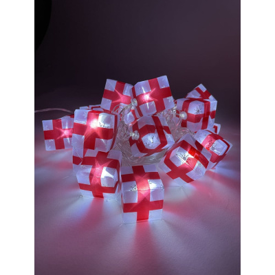 Гирлянда ЭРА ENIN3P Подарки, LED, Нить, 3 м, холодный свет, 220V, IP20