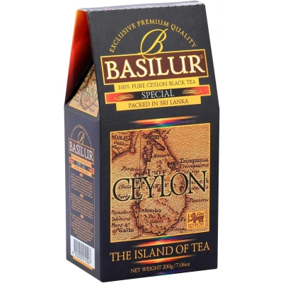 Чай Basilur Чайный остров цейлон Особый листовой черный, 200г
