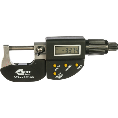 Микрометр GRIFF МКЦ 25 ГОСТ 6507-90