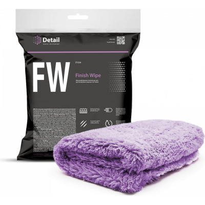 Салфетка Detail микрофибра для располировки жирных составов FW Finish Wipe 4040