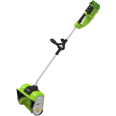 Уникальный комплект: Снегоуборщик аккумуляторный Greenworks GD40SS