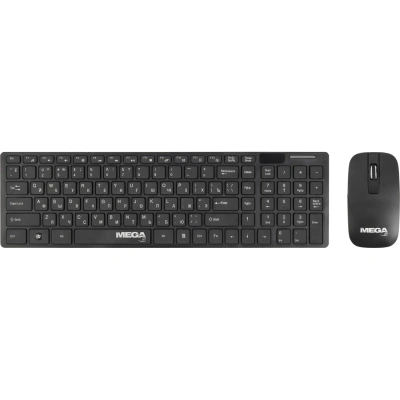 Набор клавиатура+мышь ProMega jet WKMC001 USB WLS RT/2+1ААА/1000dpi/3кн/чер