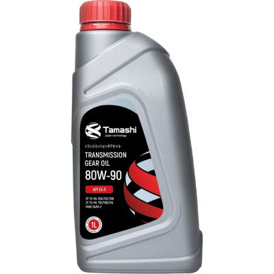 Минеральное трансмиссионное масло Tamashi SAE 80W-90, API GL-5