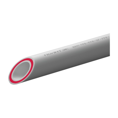Труба ПОЛИТЭК PPRC PN 25 ф50x8,3 (2 м) армир.стекл