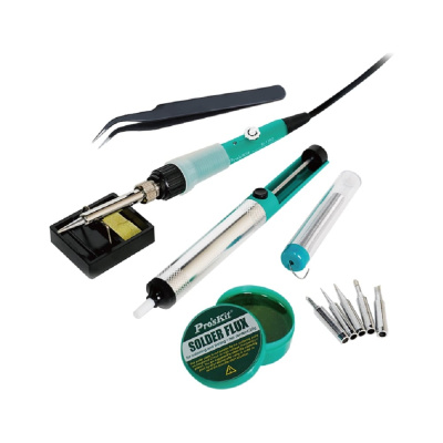 Паяльник Pro'sKit PK-918F 60W с регулировкой температуры паяльник, 220в
