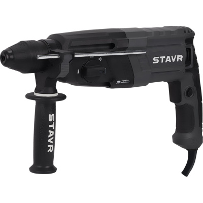 Перфоратор СТАВР SDS-PLUS, 30мм, горизонт, 1100Вт, Stavr SBH 1100-30AV, 3 режима, AVS, 3.2Дж, 0-1000об/мин