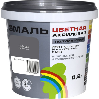 Универсальная цветная эмаль Радуга Colors ВД-АК 220 4630058025050