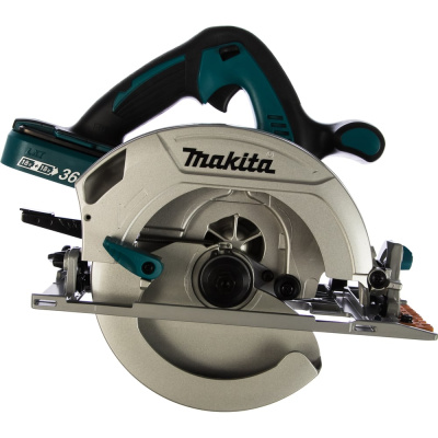 Аккумуляторная дисковая пила Makita LXT DHS710Z - легкий и компактный инструмент, способный делать распилы под углом 90