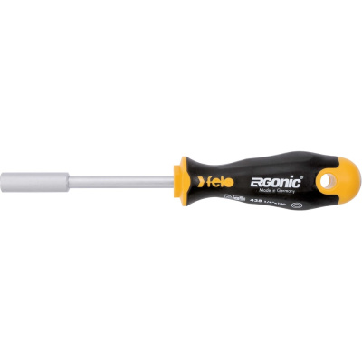 Отвертка Felo Ergonic с насадкой под биты 1/4"