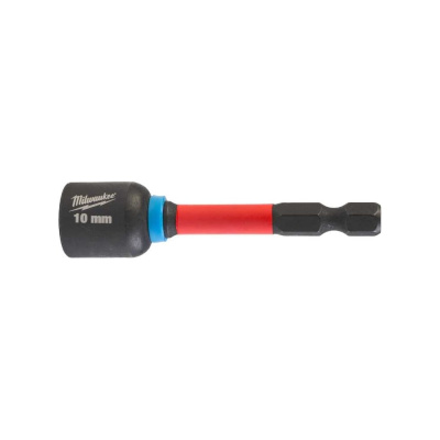Насадка магнитная торцевая SHOCKWAVE c хвостовиком 1/4" Hex, 10x65 мм Milwaukee