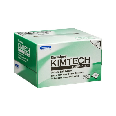 Безворсовые салфетки RETIC Kimtech Kimwipes Science 280 шт., размер 11x21 см