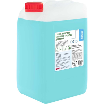Среднещелочное беспенное средство для полов АиС BIOSOAP Proffecional / D213 20л