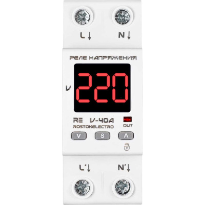 Реле напряжения ROSTOKELECTRO RE 46-237