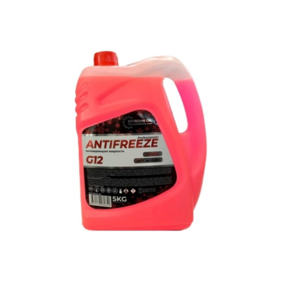 Антифриз STRONG OIL G12 Carbox RED канистра 5 кг