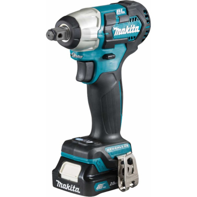 Аккумуляторный гайковерт Makita TW161DWAE пригодится при отделочных и ремонтных работах для затягивания болтов и гаек