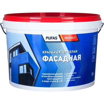 Морозостойкая фасадная краска Pufas