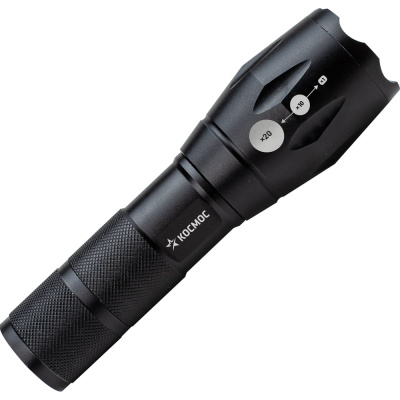 Фонарь КОСМОС Premium, авиационный алюминий, 5Вт Q5 LED, питание 1х3.7V
