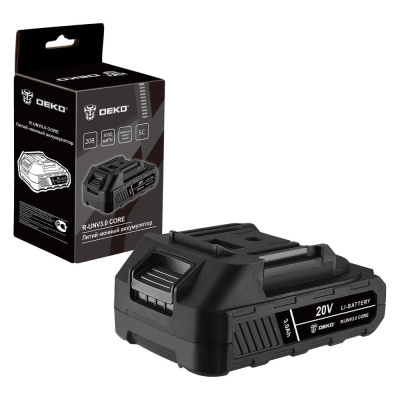 Аккумулятор DEKO R-UNV3.0 CORE, Li-ion, 20В, 3.0А_ч 083-1014