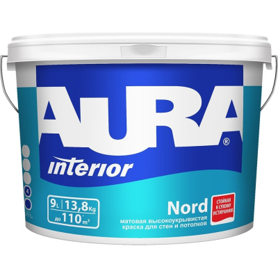 Краска Aura Nord 9л