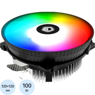 Кулер ID-Cooling DK-03 RAINBOW RGB AM5/4/1151/1200/1700 черн/бел 4-pin 100W