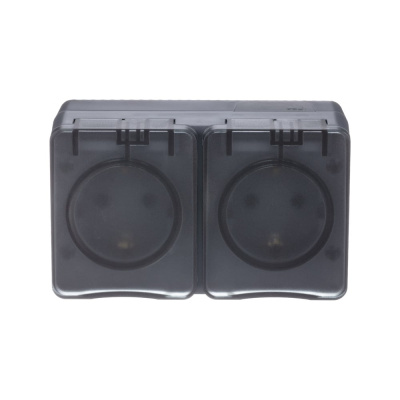 Двойная розетка Systeme Electric AtlasDesign PROFI ATN544026