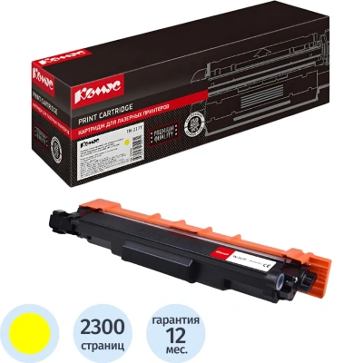 Тонер-картридж Комус TN-217Y жел.пов.емк. для Brother для DCPL3550/HLL3230