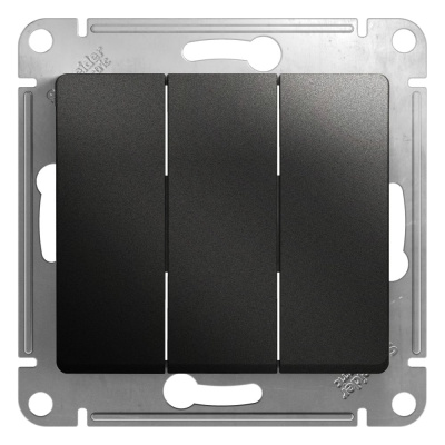 Трехклавишный механизм выключателя Systeme Electric GLOSSA GSL000731