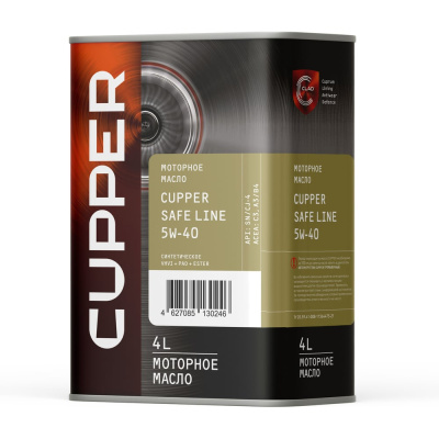 Моторное масло CUPPER 4 л