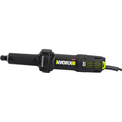 Прямошлифовальная машина WORX Professional 450 Вт, 6 мм WU774 — это простой, но мощный инструмент, который традиционно
