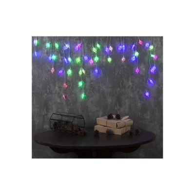 Бахрома Luazon DECOR Звезды4 см, IP20, Ш1.8 м, В0.5 м, Н.С